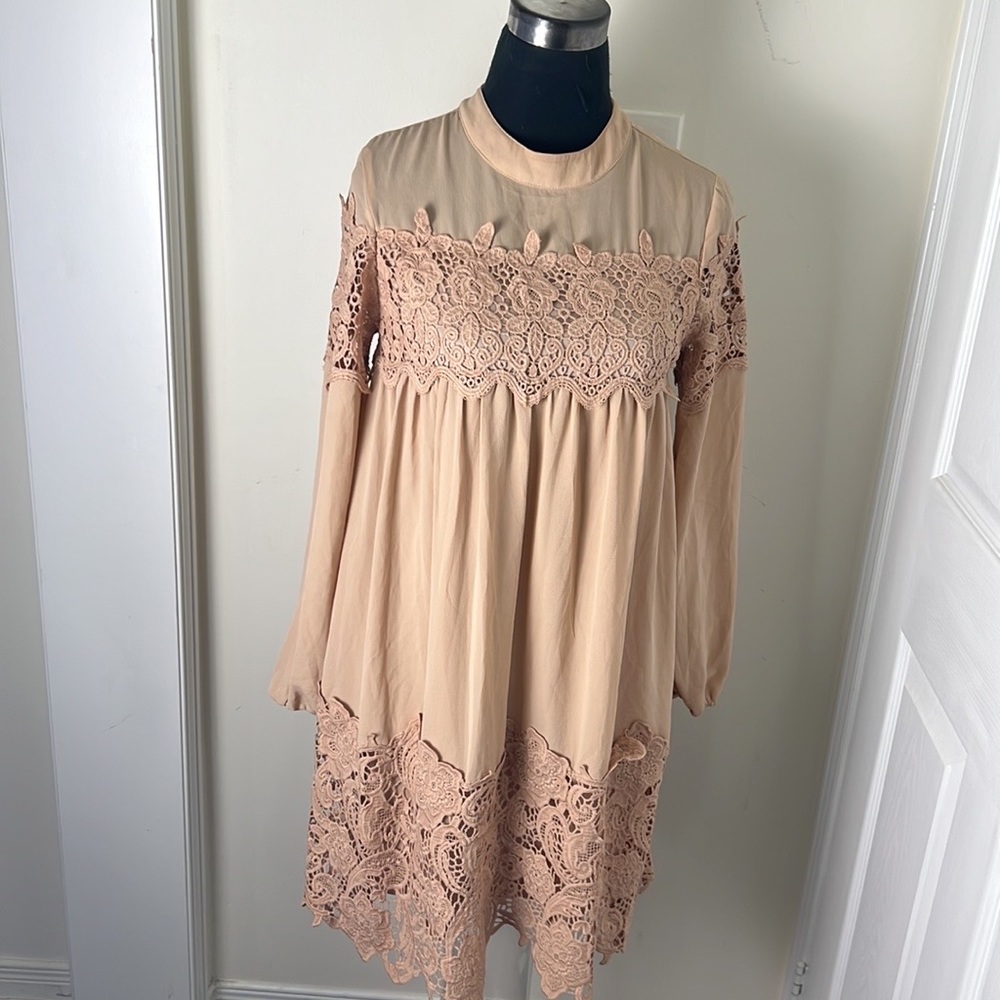 Fashion Union Relaxed Fit Babydoll  Dress Size 6
